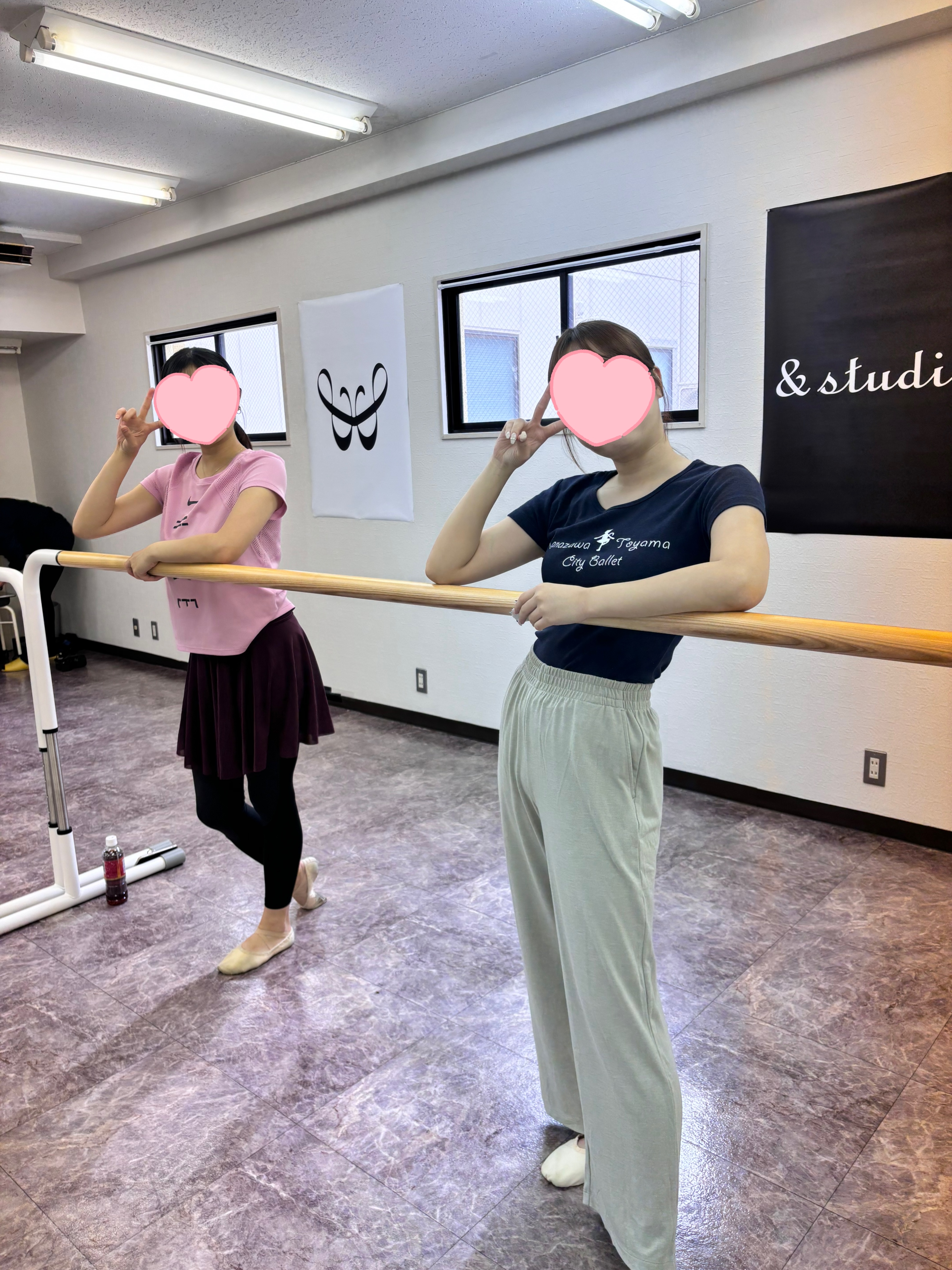 スタジオの生徒さん